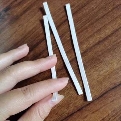 Good quality Single core Plastic nose wire for face masked ,face masking raw material with Width 0.45MM strip